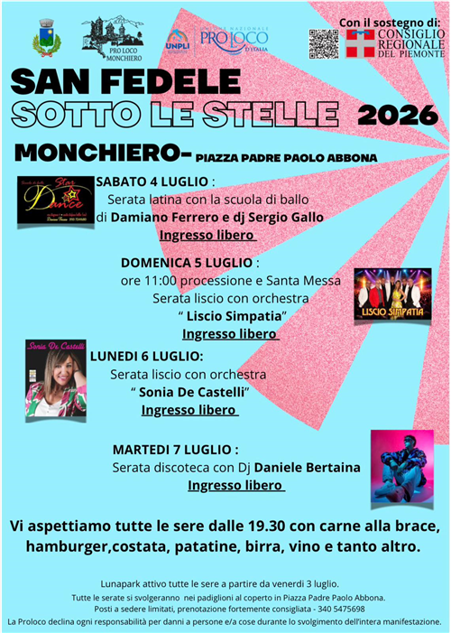 San Fedele Sotto le Stelle 2026