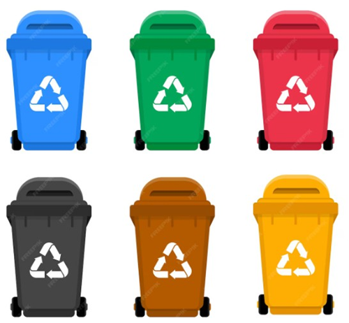 Consegna sacchi (gialli, rosa e compostabili) e bidoni per raccolta dell'umido